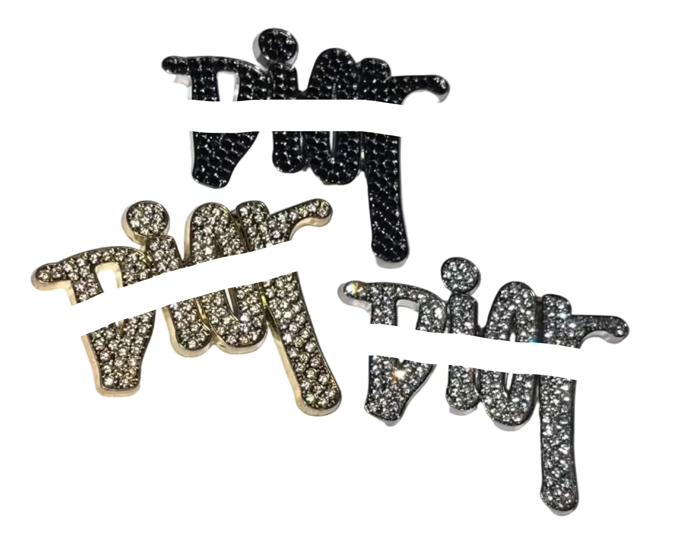 Dior Inspired Word Charm